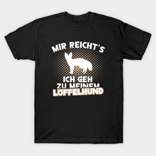 Löffelhund Frauen Wüstenfuchs Mädchen Motiv T-Shirt